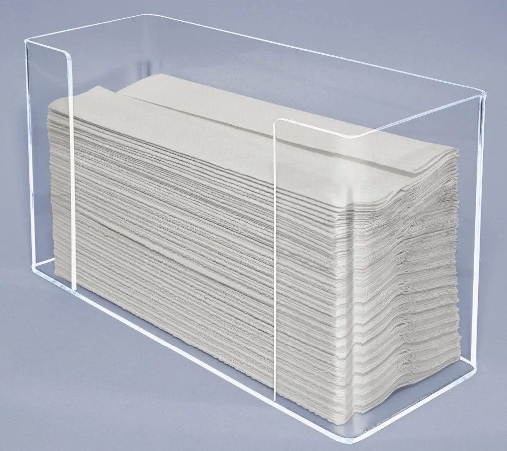 Производитель поставляет Прозрачные Акриловые диспенсеры для бумажных полотенец, Китай