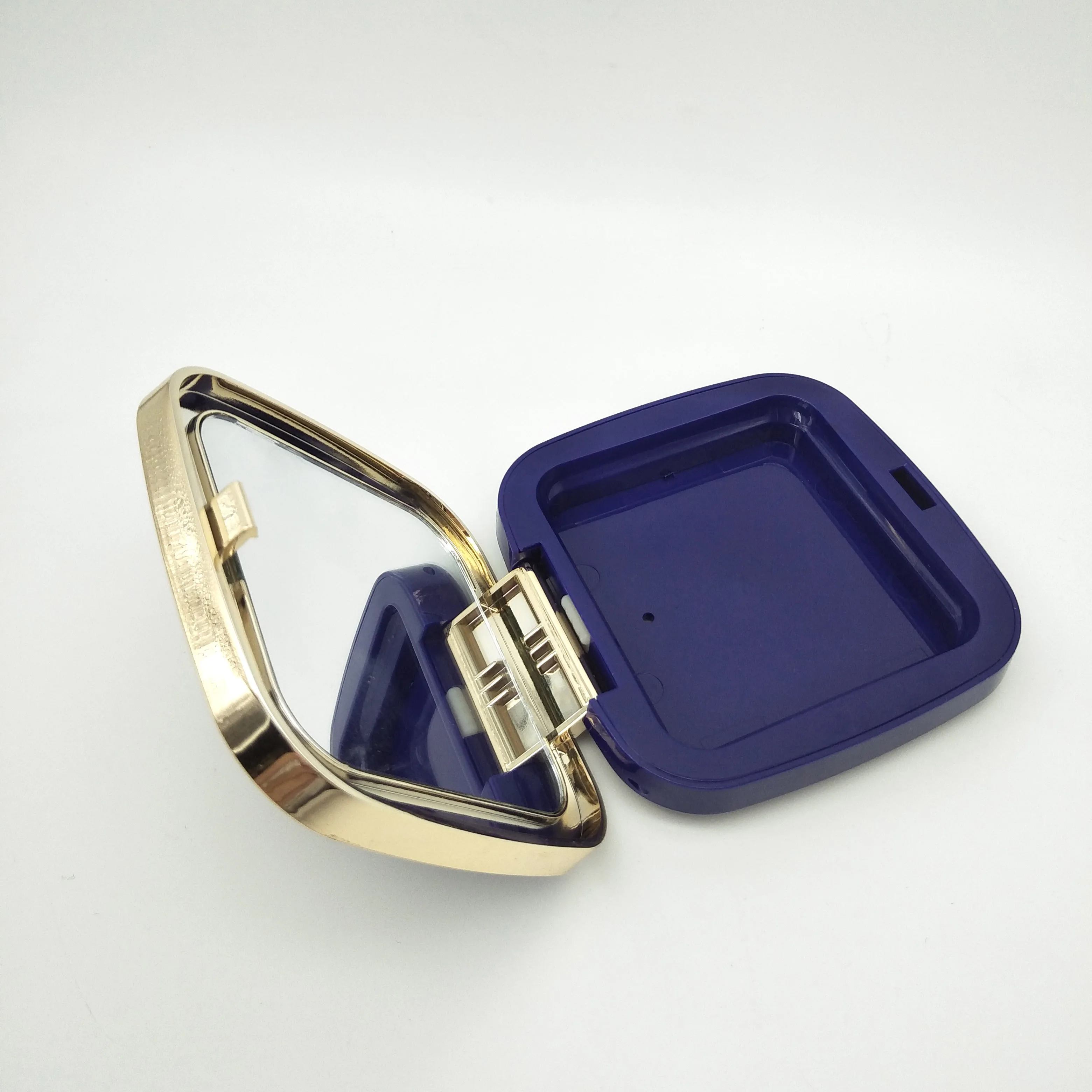 F153B Square Solid Cosmetic Makeup Blush Container