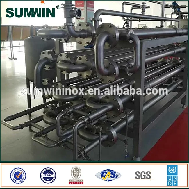 
ASTM A249/A269 Heat Exchanger Boiler Condenser Sus 304 316L welded stainless steel pipe 4tube china 