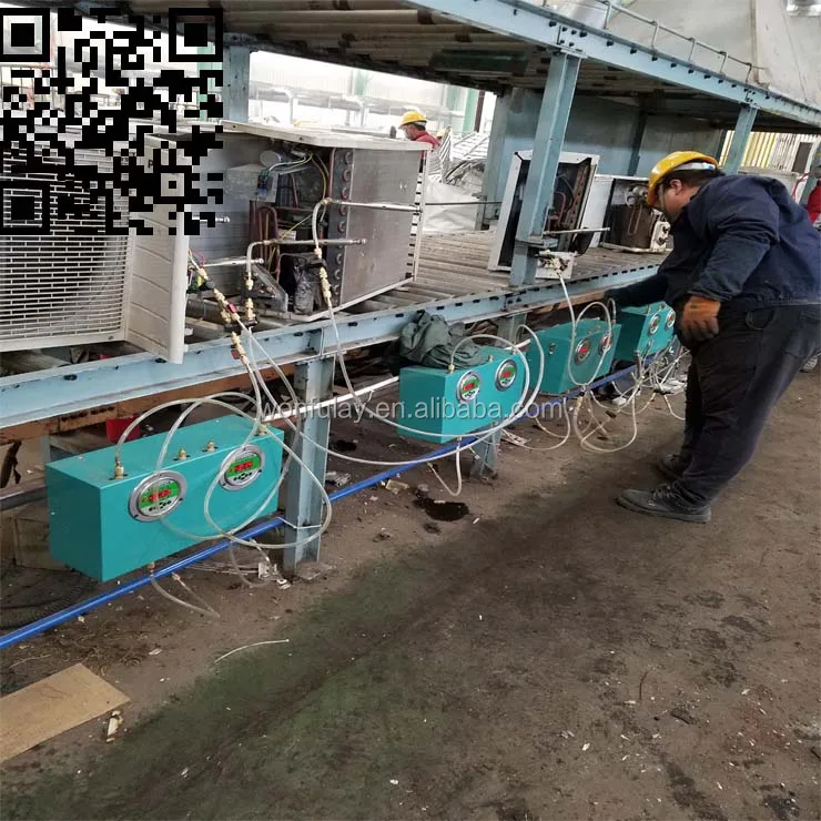 Waste air conditioning, refrigerator disassembly line refrigerant recovery machine for R245FA