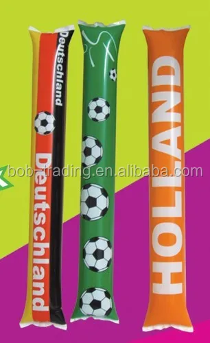 
Factory price China supplier cheering inflatable stick 