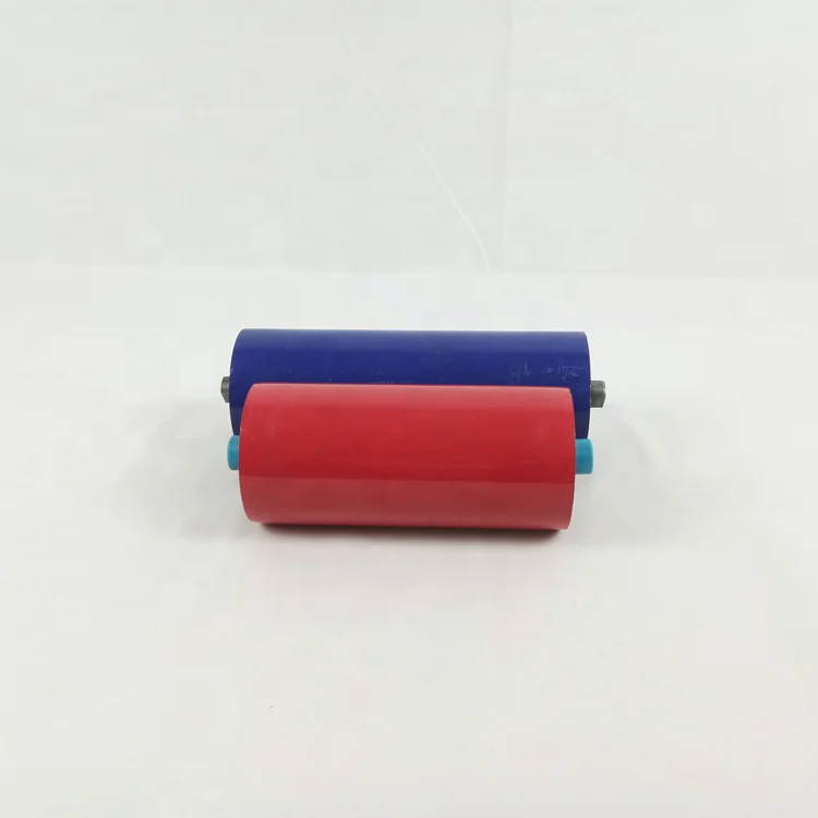 Airport pvc roller conveyor magnetic roller for conveyor belt
