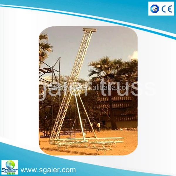 
 Алюминиевый форма звук аудио линейный массив висит фермы  