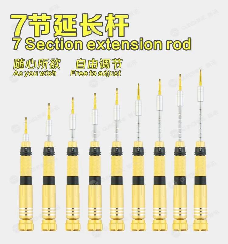 ss-5102 Wholesale Pocket mini interchangeable precision screwdriver set with mobile open tools
