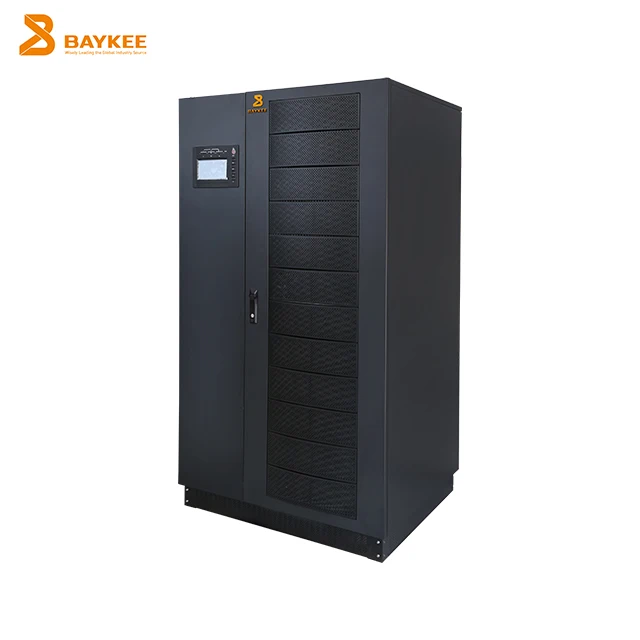 Baykee three phase 6kva 10kva low frequency ups 380V 400V 415V pure sine wave