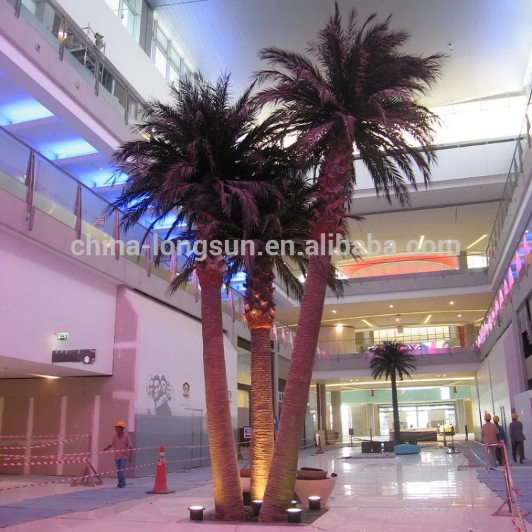 WS16032501 Event Party Decorative Large Indoor Artificial Fake Palm Tree for Landscaping