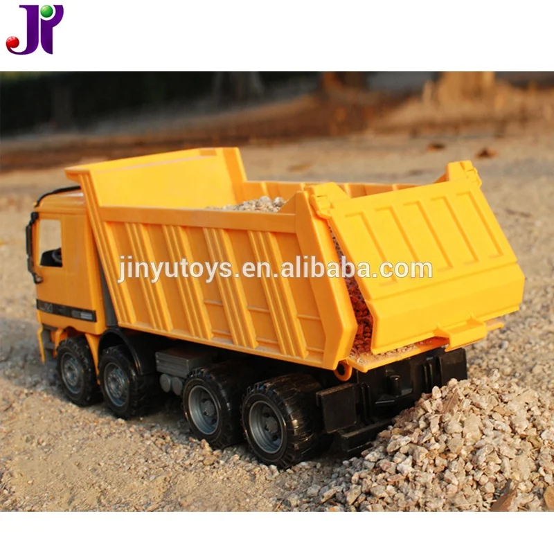 
1:22 Plastic Jumbo Friction Construction Dump Truck Engineering Vehicle Toy for Sale 