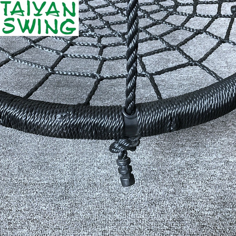 
Outdoor Round Spider Web Tree Swing for kids 
