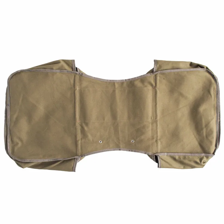 Multi-use Large Capacity Canvas Motorcycle Saddle Bags