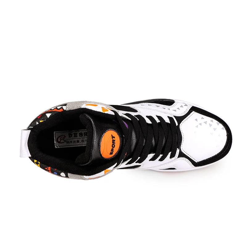 Высокие мужские спортивные ботинки для баскетбола, оригинальные мужские Воздушные баскетбольные ботинки, создайте собственные баскетбольные ботинки брендов