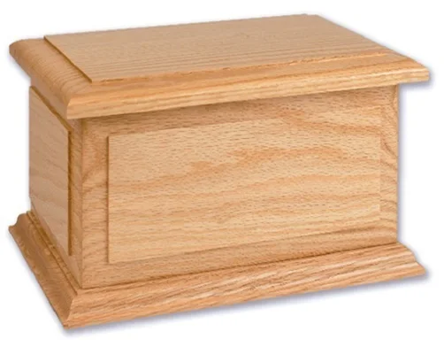 American style pet cremation urns factory customize wood urns