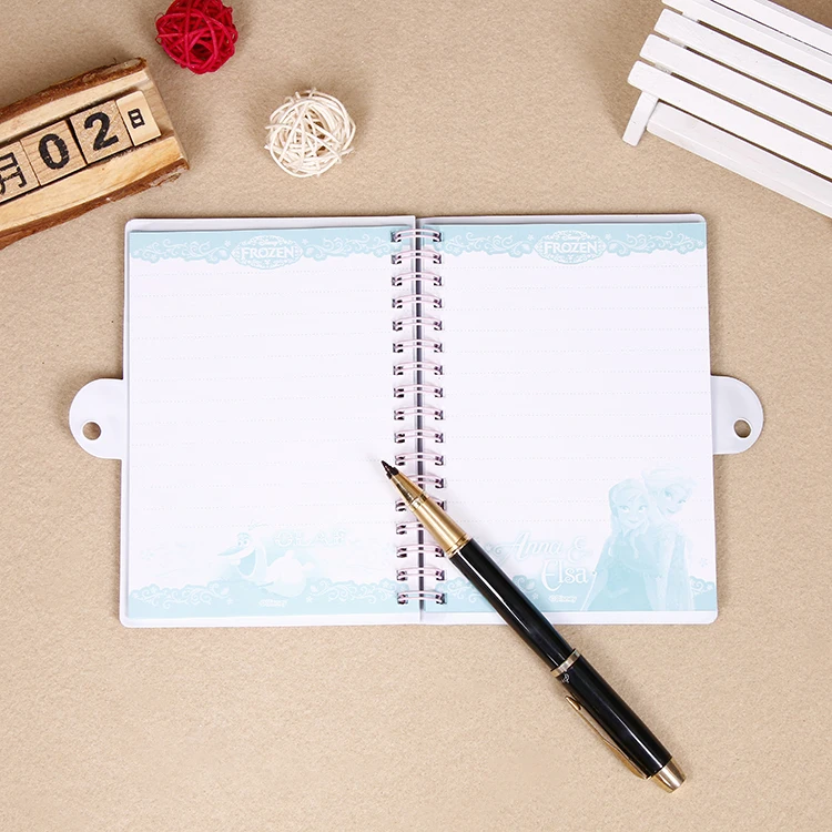 Hot Sale School dairy spiral  notebook with Lock