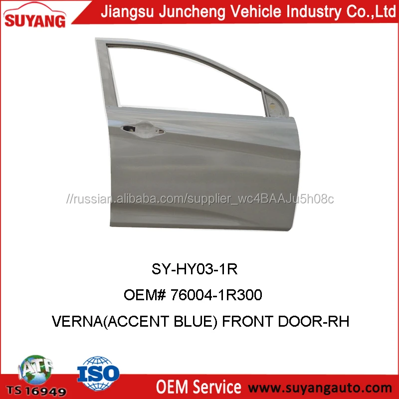 Дверь передняя левая HYUNDAI VERNA(ACCENT BLUE)