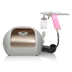 Airbrush Pressure at 43Psi airflow at 28L/min and supper silent even no voice best airbrush for facial,makeup,nail beauty etc