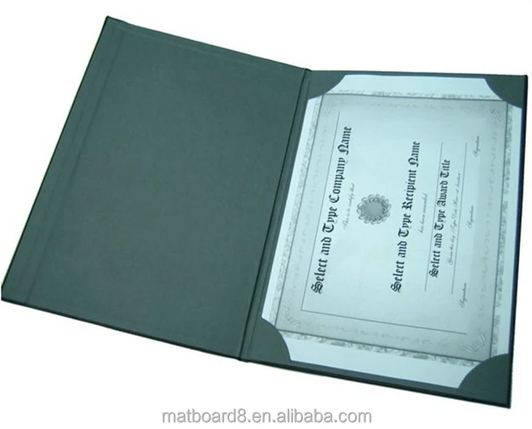 certificate & diploma covers