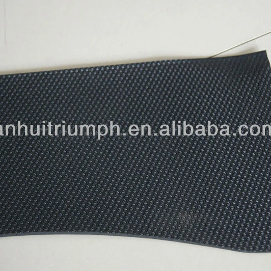 Rubber sheets with patterns for outsole