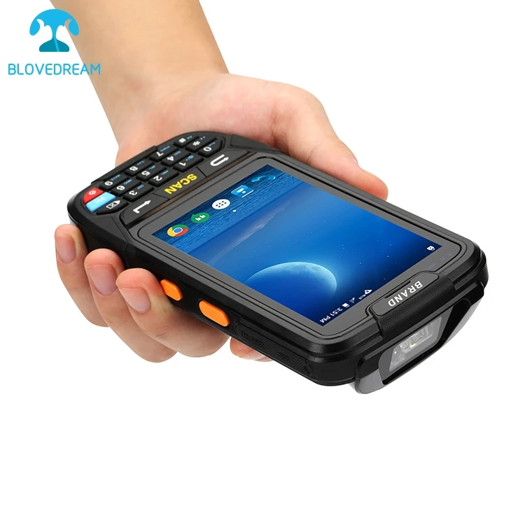 Factory price android PDA laser barcode scanner, 3G rugged PDA, portable PDA