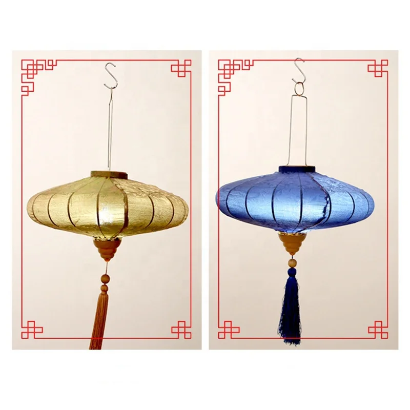 Hot-sale Foldable Lighted Chinese Palace Lantern/Chinese Silk Lantern for Indoor Decoration