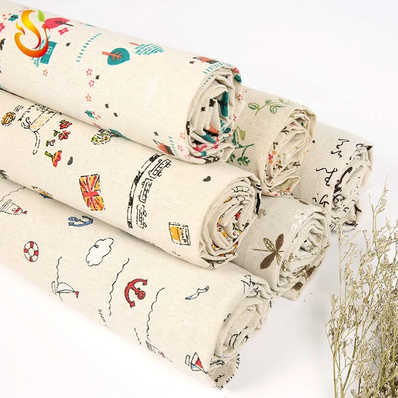 Wholesale Cotton striped fabrics printed colorfabric chinese style fabric for garments