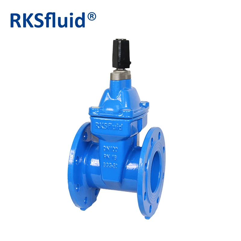 High Quality PN16 DN80 EPDM Soft Seat Ductile Cast Iron Resilient Seated Flange Gate Valve