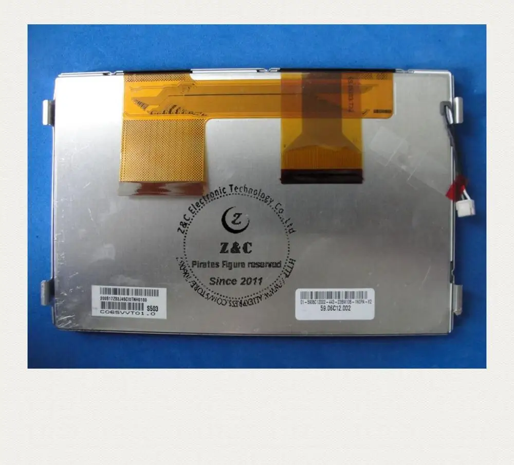 6,5 дюймовая ЖК-панель C065VVT01 c065vt01.0 для автомобиля, GPS-навигация и DVD-плеер для AUO