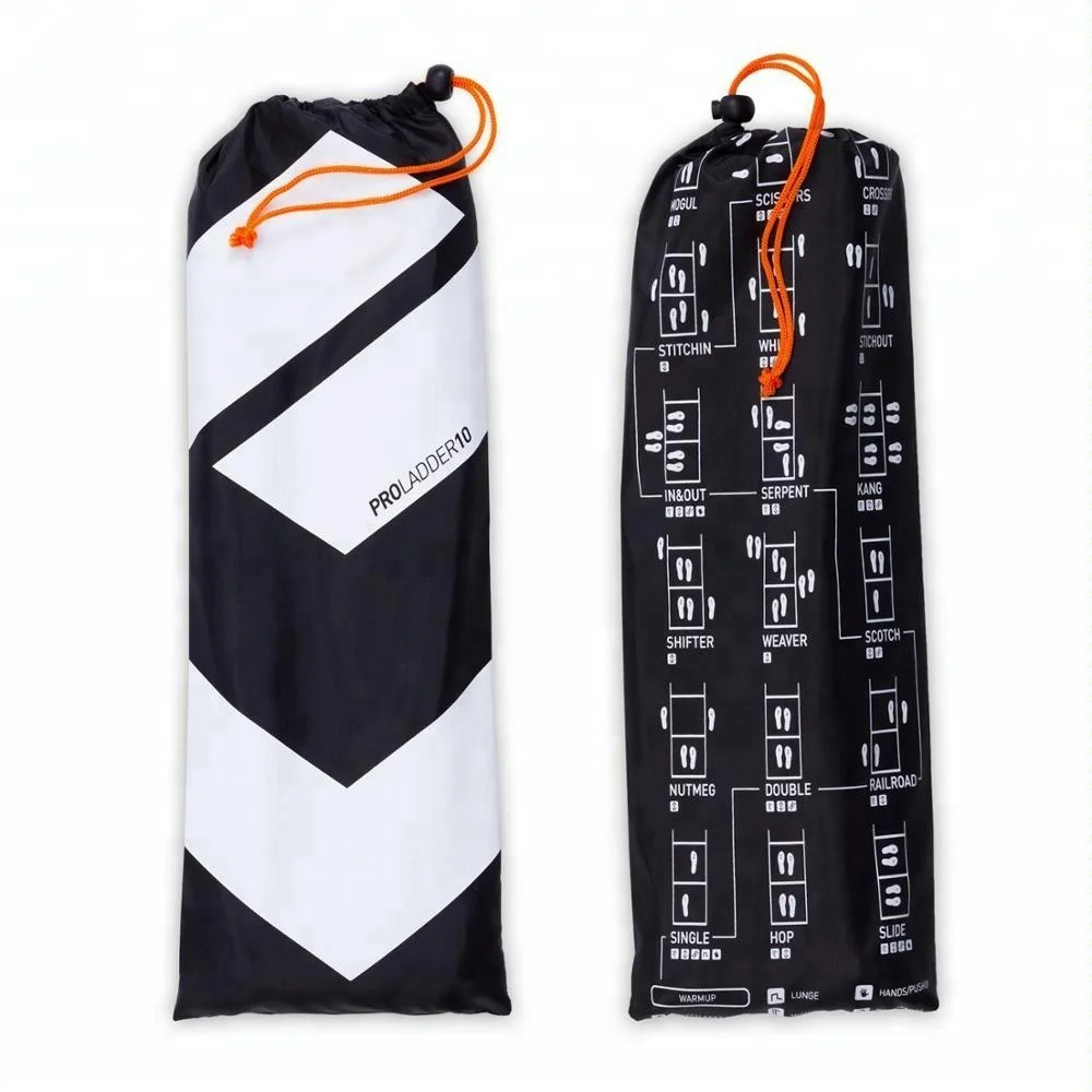 10-Rung Soccer Football PRO Speed Training Agility Ladder