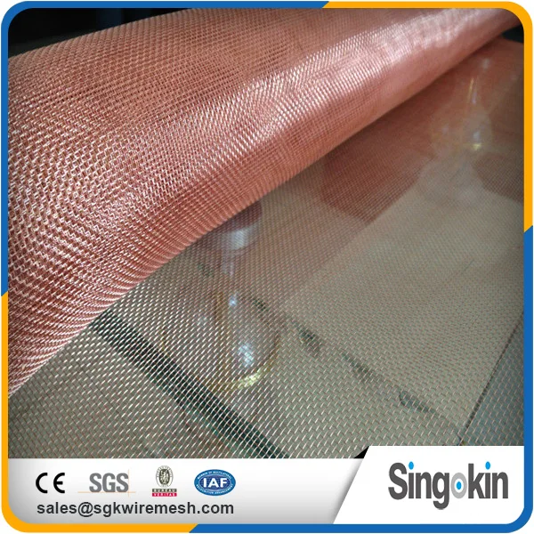 Ультра тонкая полотняного переплетения, с медной проволоки сетки