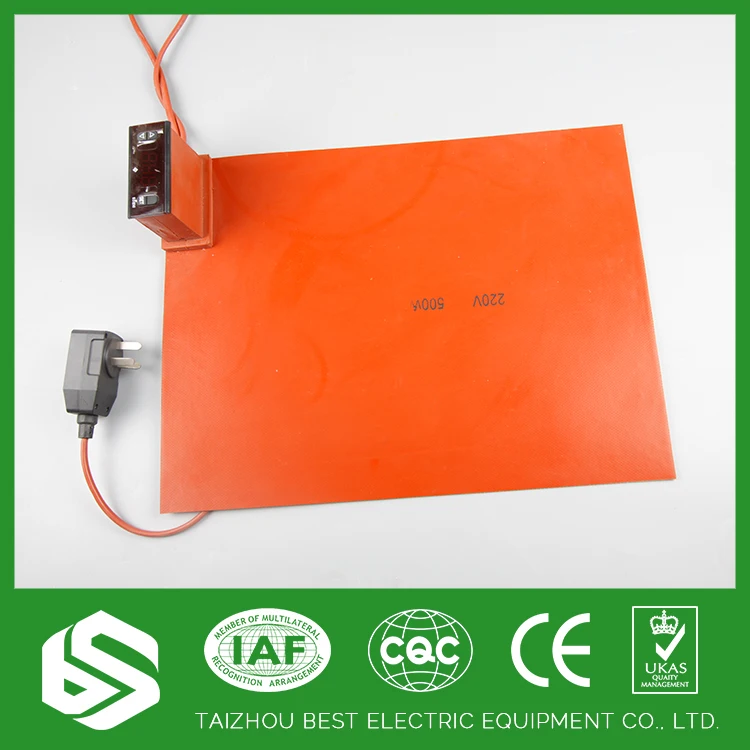 Высокое качество 1.5 мм толщина гибкие силиконовые отопителя