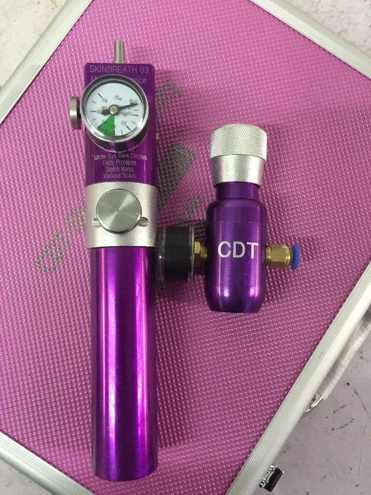 LHSY medical C2P co2 gas cartridges carboxytherapy CDT beauty machine