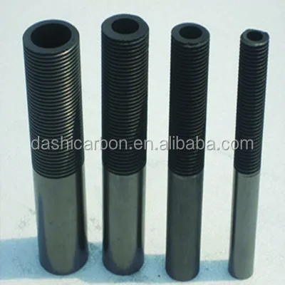 custom copper/aluminum products graphite nozzle mould used by high density, high purity material