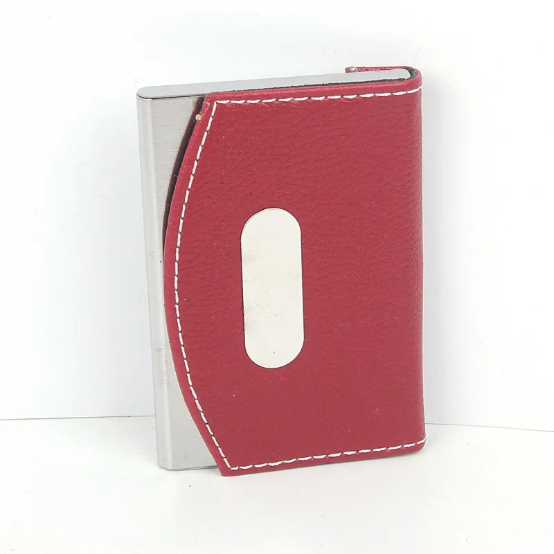 Xinghao High-end Pu business card holder Multi-pattern and color name card holder Aluminum Wallet