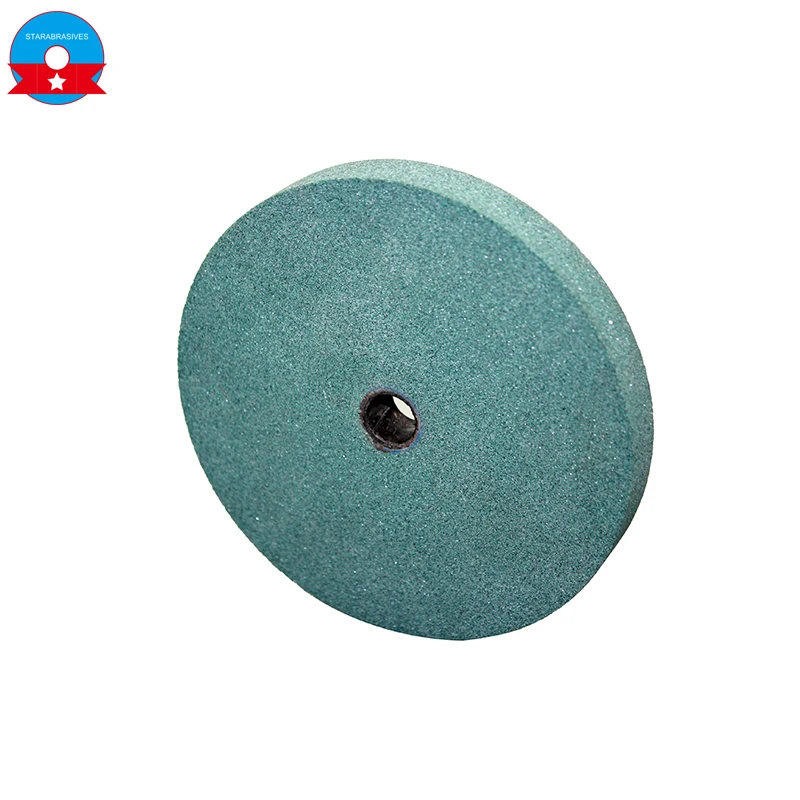 
Green Carborundum Stone Grinding Wheel 125mm*16mm*12.7mm Disc Wheel 