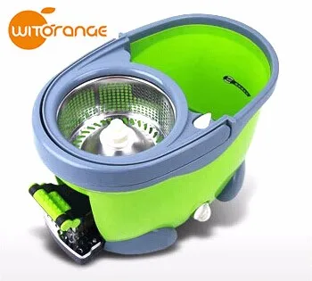 Witorange new design new electric steam mop QQ 360 rotating magic mop with bucket factory cheap price