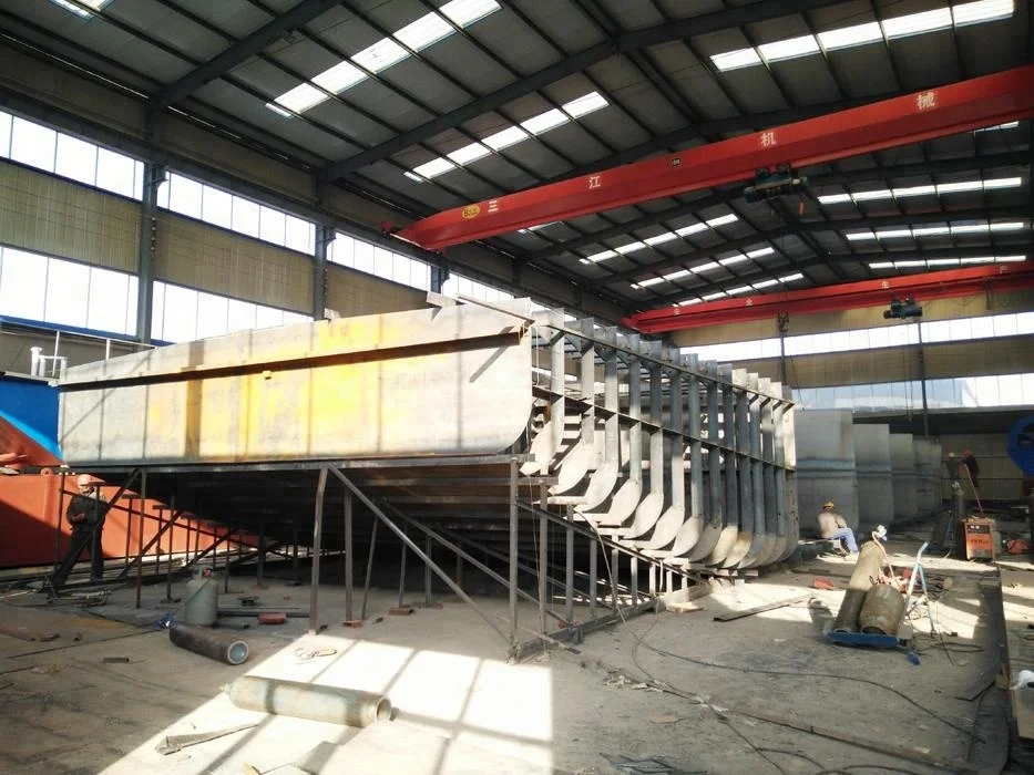 
Sand barge for over-sea bridges 