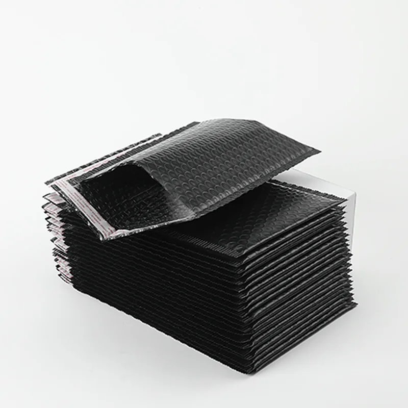 Black Big size  bubble film poly mailer bag