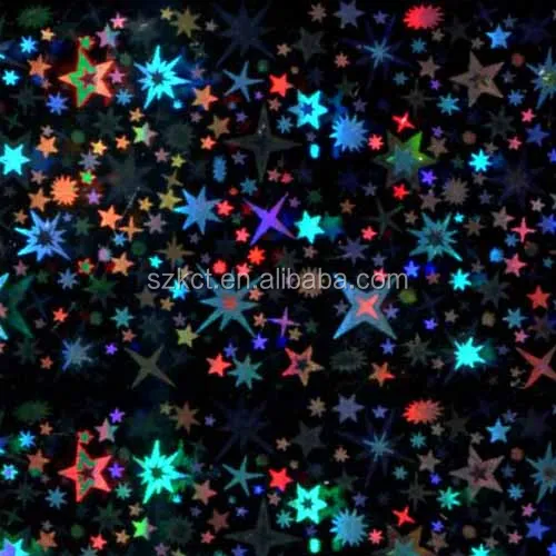 
Suitable For Paper And Plastic Hot Stickers Holographic Transfer Foil 