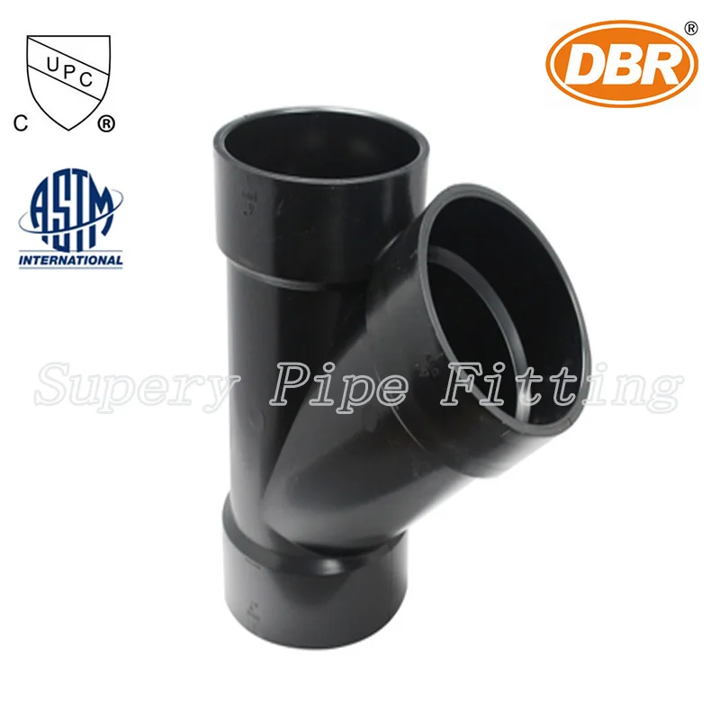 Wholesale4 Inch Sanitary Tee Drainage Pipe/pvc Pipe Joints ABS Plastic China DBR 0.145 Inch ISO CUPC SCH40 CN;JIA 2755
