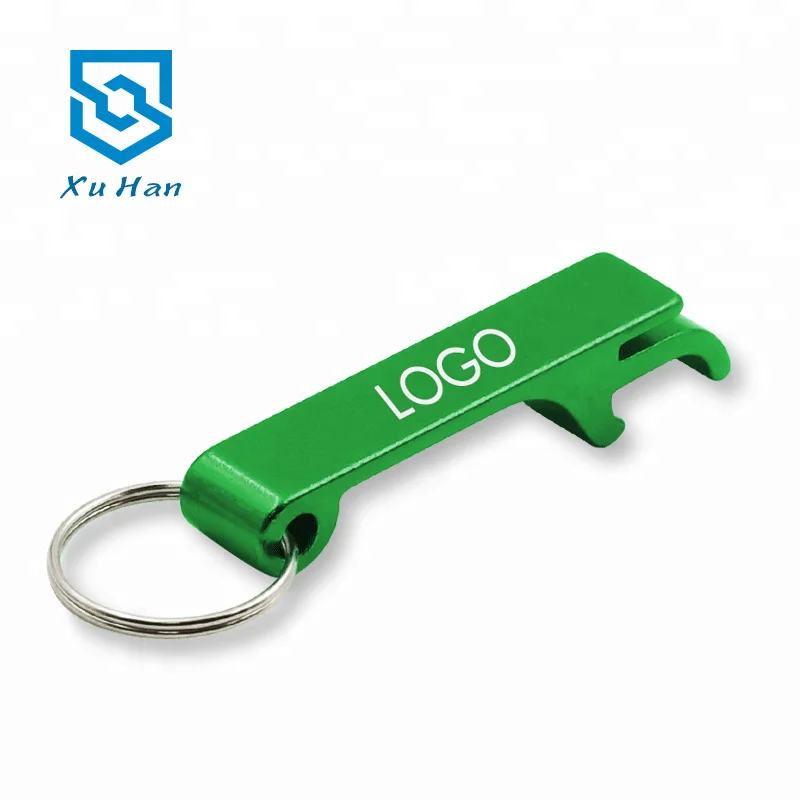 Manufacturer direct sales, aluminum alloy bottle opener small gift can be customized LOGO