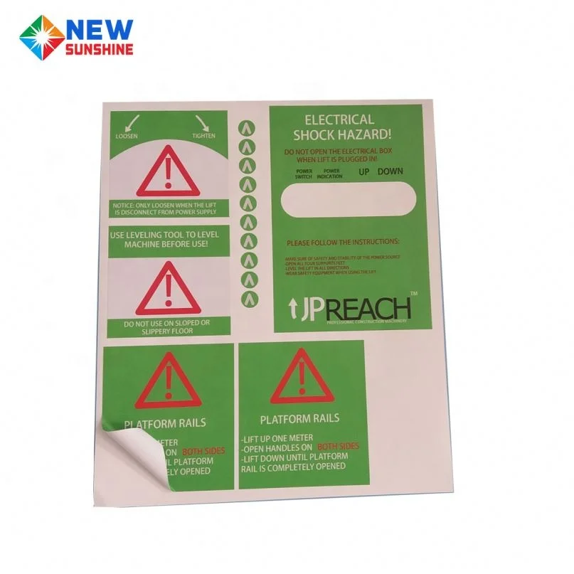 
2019 new White static cling window decal custom clear vinyl sticker 