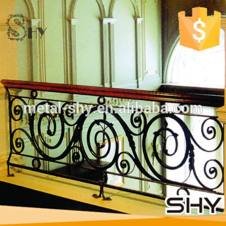 wrought iron art ornament fence decoration part forging weldable flowers accessories forged steel baluster stair rail handrail