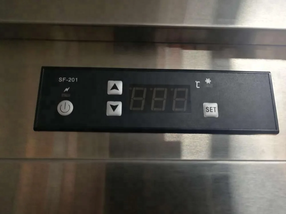 commercial stainless steel restaurant two big door kitchen refrigerator