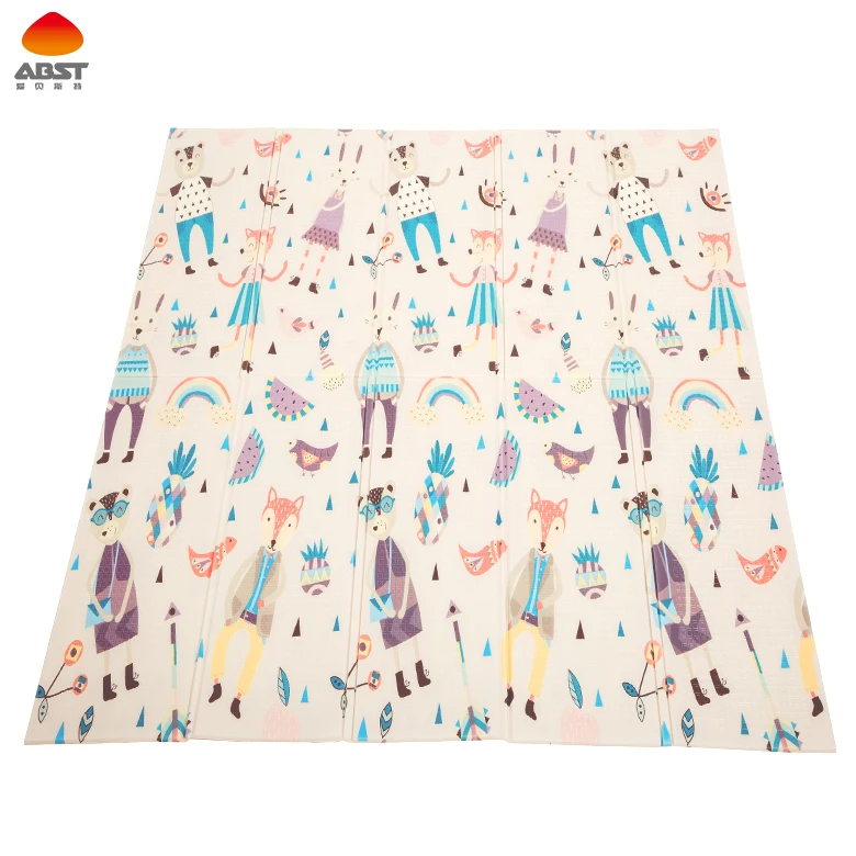 
Non Toxic Foam Baby Play Foldable Mat XPE Folding Playmat Portable Waterproof PE Baby Care Foam Play Mat Baby Play mat 