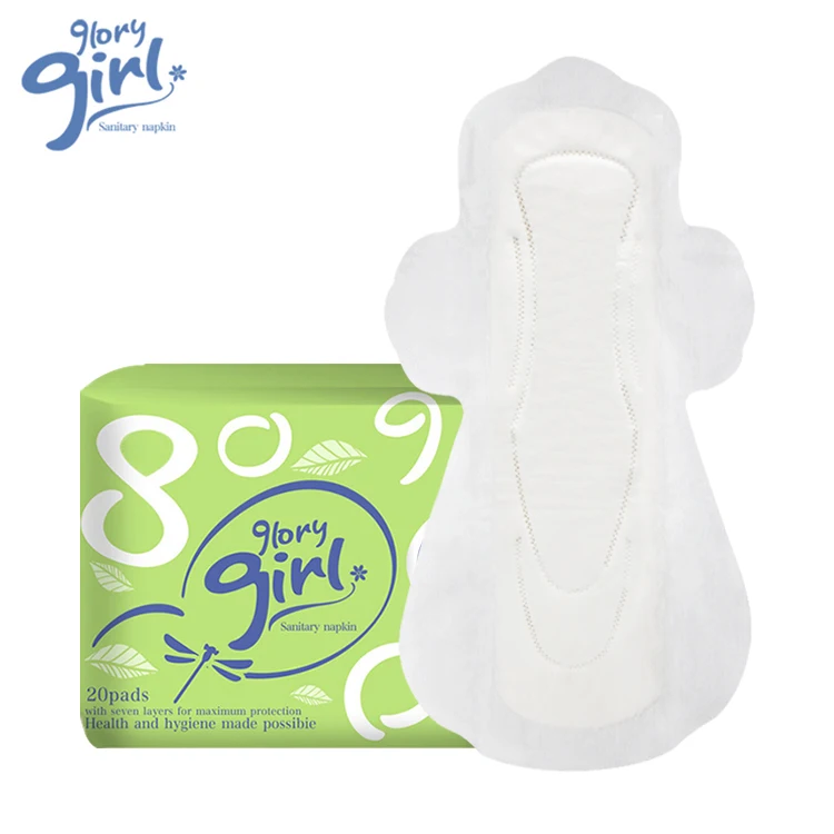 Wholesale Ultra Thin Soft Intimate Sanitary Napkin Breathable Organic Cotton Maxi Sanitary Pad In Turkey