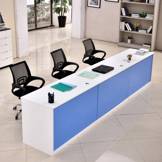 Reception Office Table Counter Modern Cheap Beauty Nail Salon Reception Desk