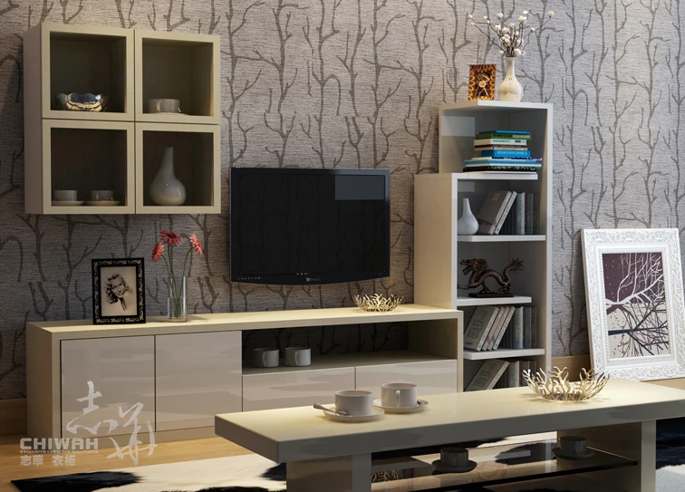 
Hot Sell Elegant Modern Bookcase/Bookshelf with Bureau 