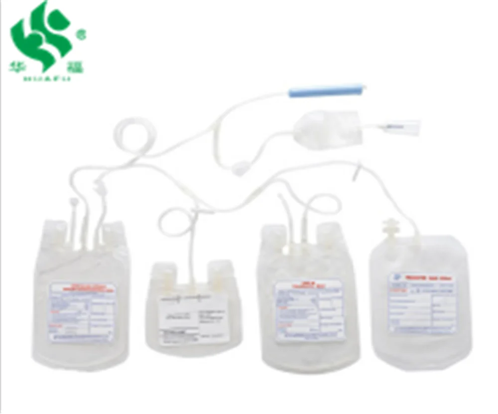 multi Single Double Sterile Medical Disposable infusion Blood Bag 250ml 300ml 350ml 450ml 500ml