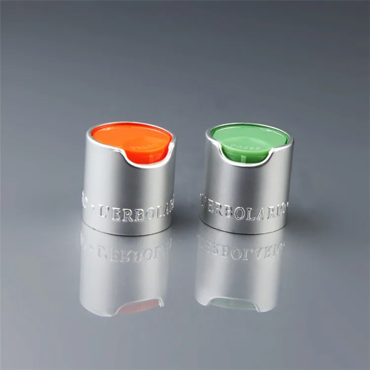 Wholesale Press Cap, plastic Aluminum Cap,24mm plastic aluminium press cap