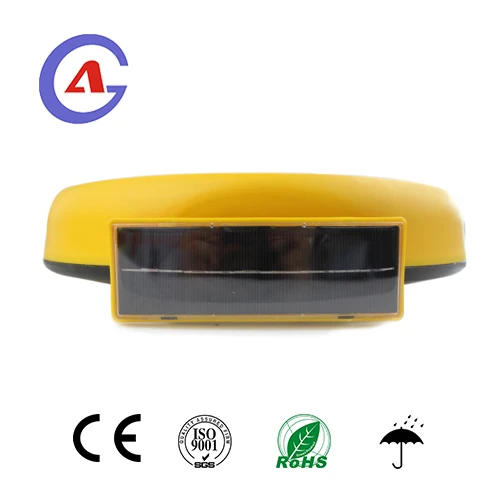 LED Solar Beacon Flashing Safety Warning Light