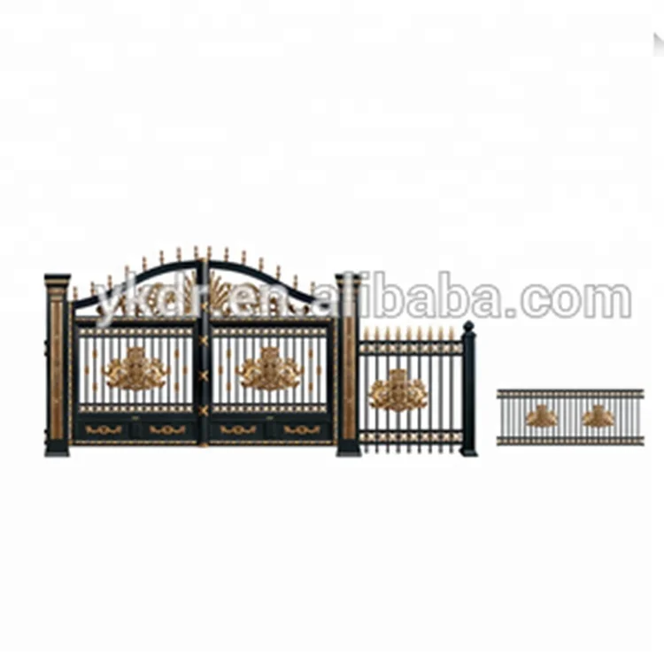 Aluminum garden fence powder coating sand casting aluminium parts aluminum gravity casting gravity die casting