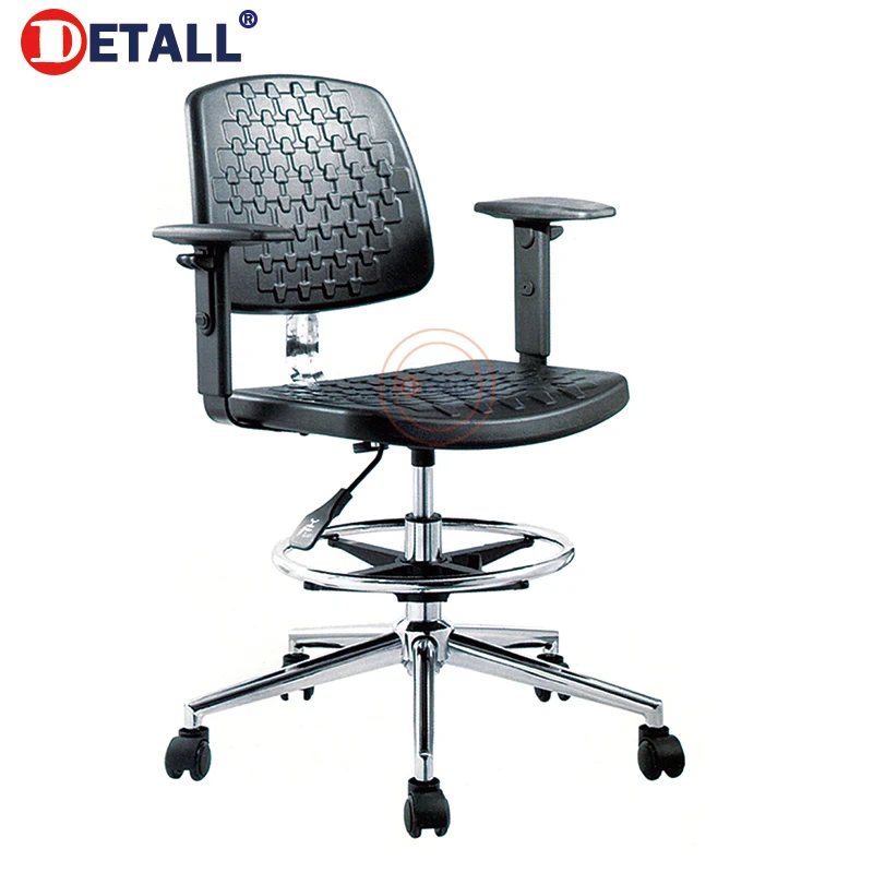 clean room laboratory Polyurethane esd office chair cleanroom anti static sewing stool foam seat/back